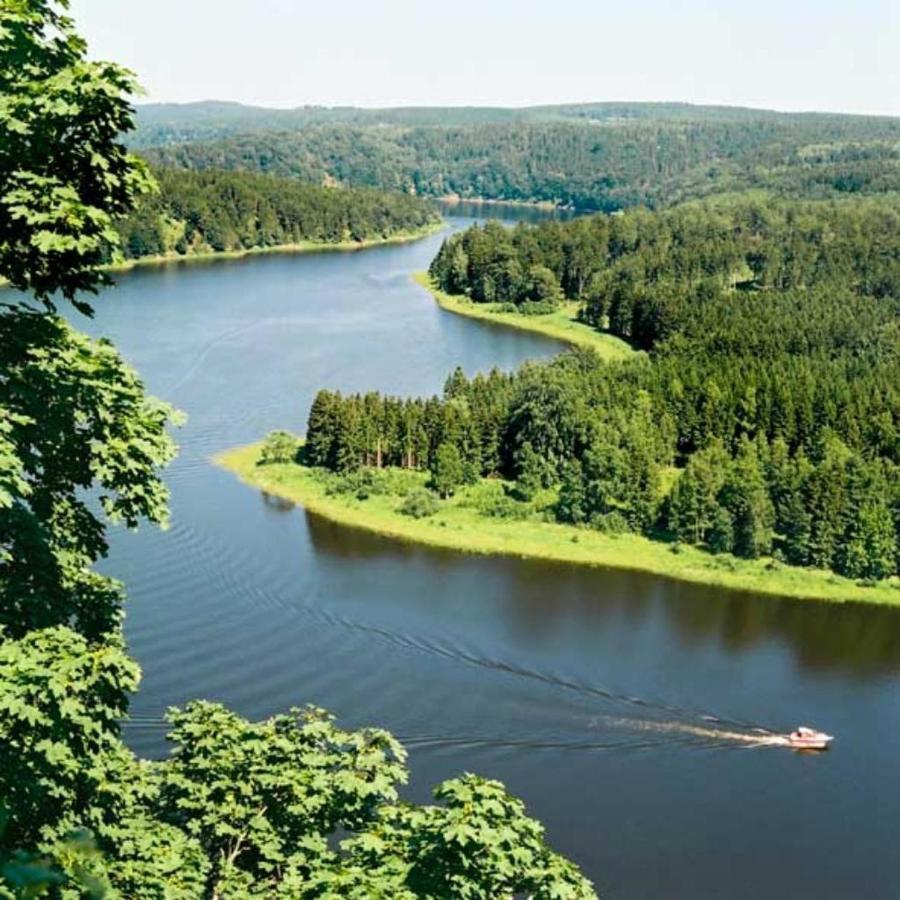 Hotel Seeblick Saalburg Esterno foto