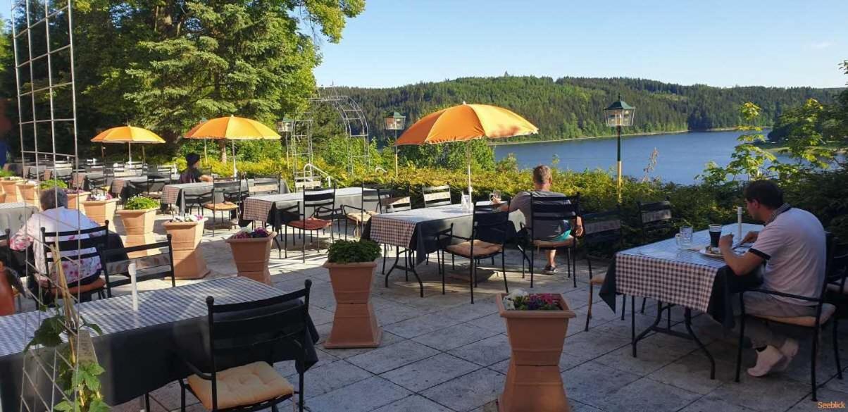 Hotel Seeblick Saalburg Esterno foto